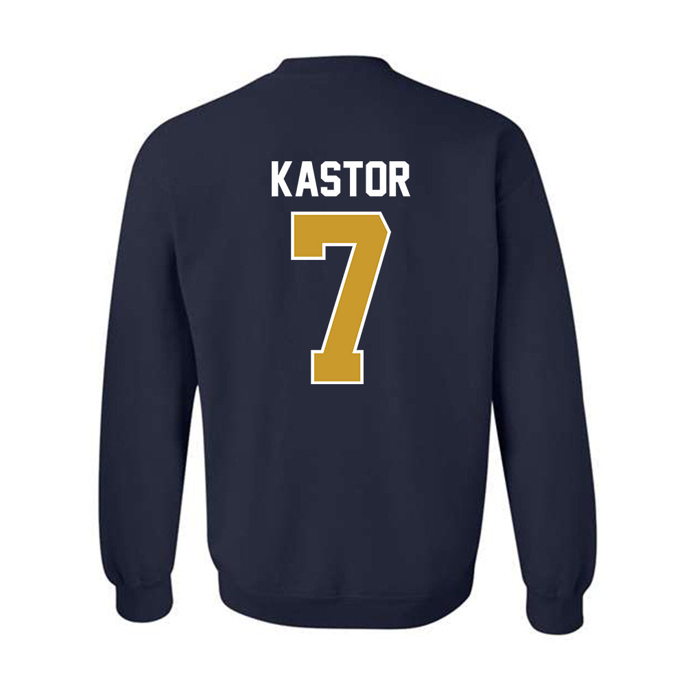 Notre Dame - NCAA Softball : Micaela Kastor - Sports Shersey Crewneck Sweatshirt-1