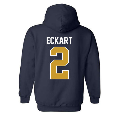 Notre Dame - NCAA Softball : Rebecca Eckart - Sports Shersey Hooded Sweatshirt