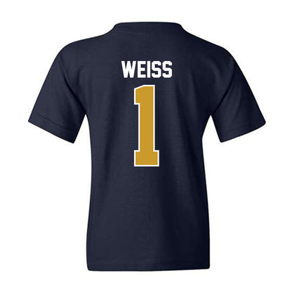 Notre Dame - NCAA Softball : Brianne Weiss - Sports Shersey Youth T-Shirt-1