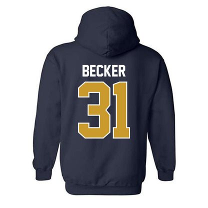  - NCAA Softball : Shannon Becker - Sports Shersey Hooded Sweatshirt-1