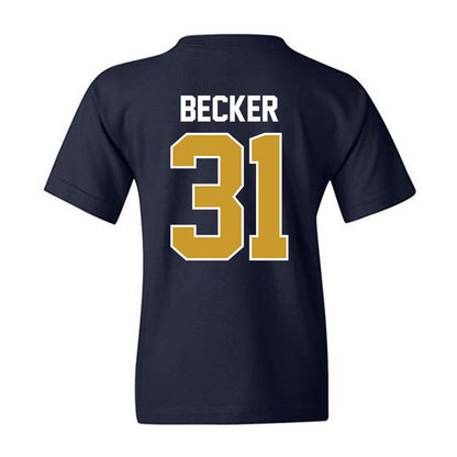  - NCAA Softball : Shannon Becker - Sports Shersey Youth T-Shirt-1