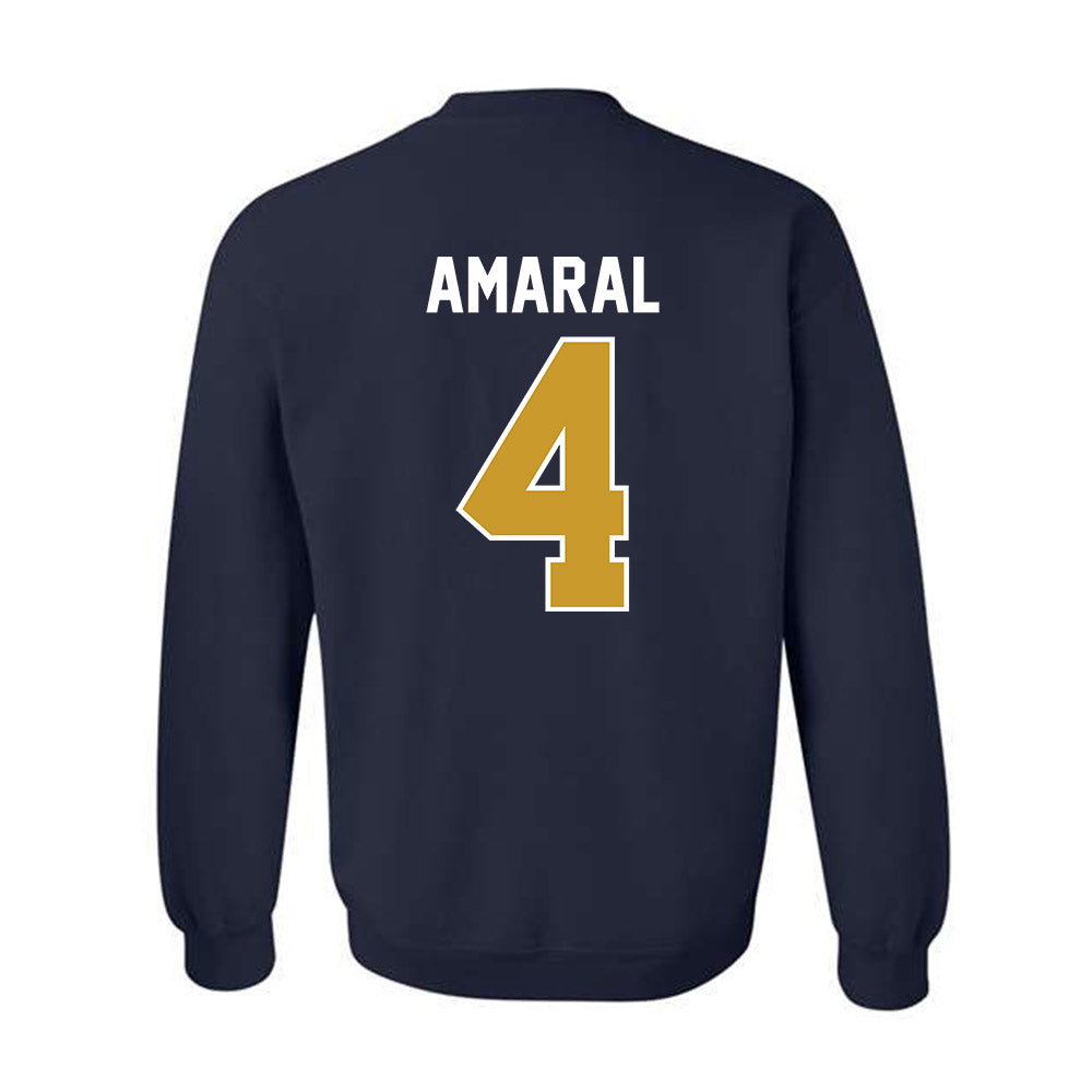 Notre Dame - NCAA Softball : Addison Amaral - Sports Shersey Crewneck Sweatshirt-1