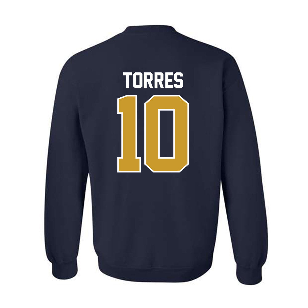 Notre Dame - NCAA Softball : Jillian Torres - Sports Shersey Crewneck Sweatshirt-1