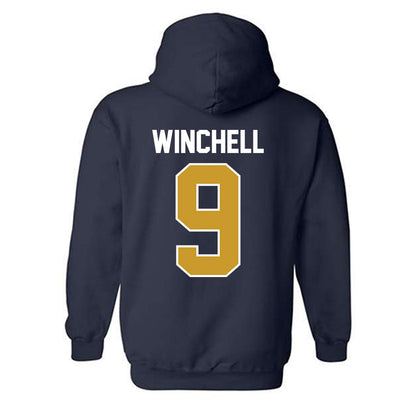 Notre Dame - NCAA Softball : Mickey Winchell - Sports Shersey Hooded Sweatshirt-1