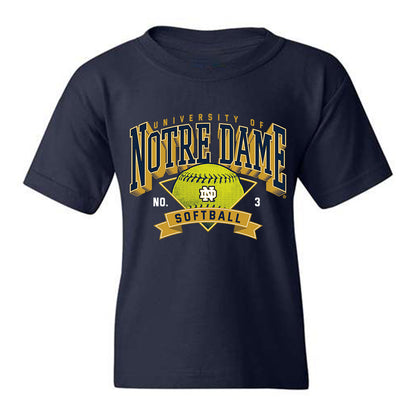 Notre Dame - NCAA Softball : Sydny Poeck - Sports Shersey Youth T-Shirt