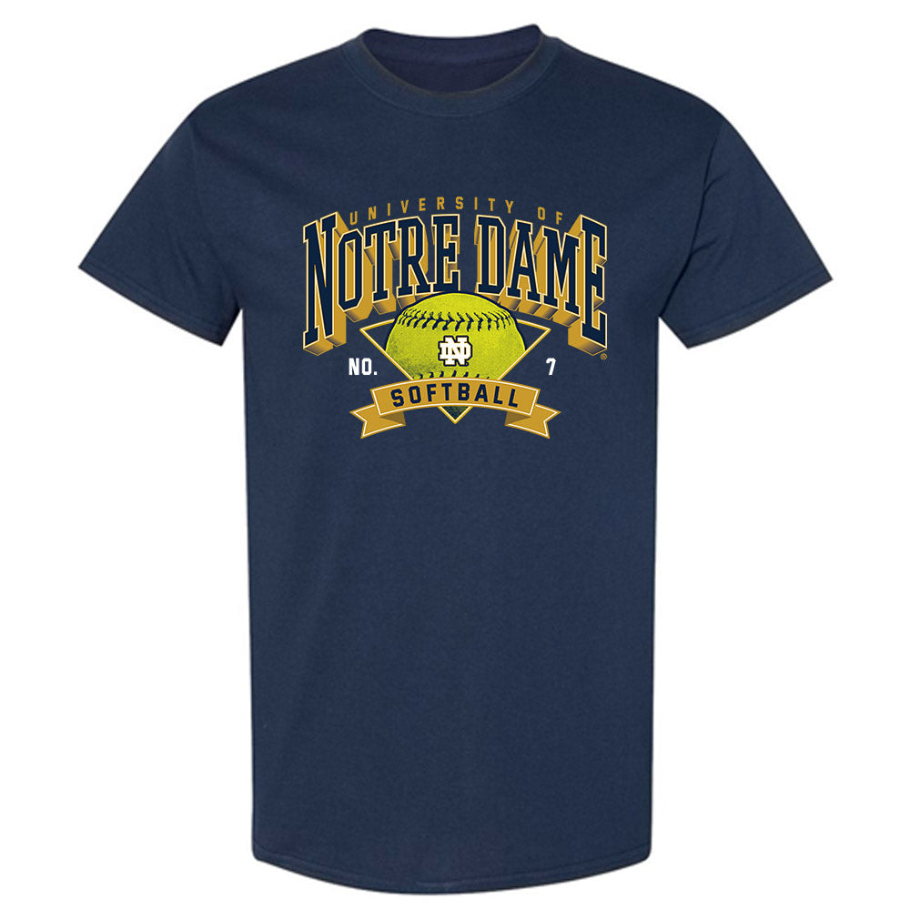 Notre Dame - NCAA Softball : Micaela Kastor - Sports Shersey T-Shirt-0