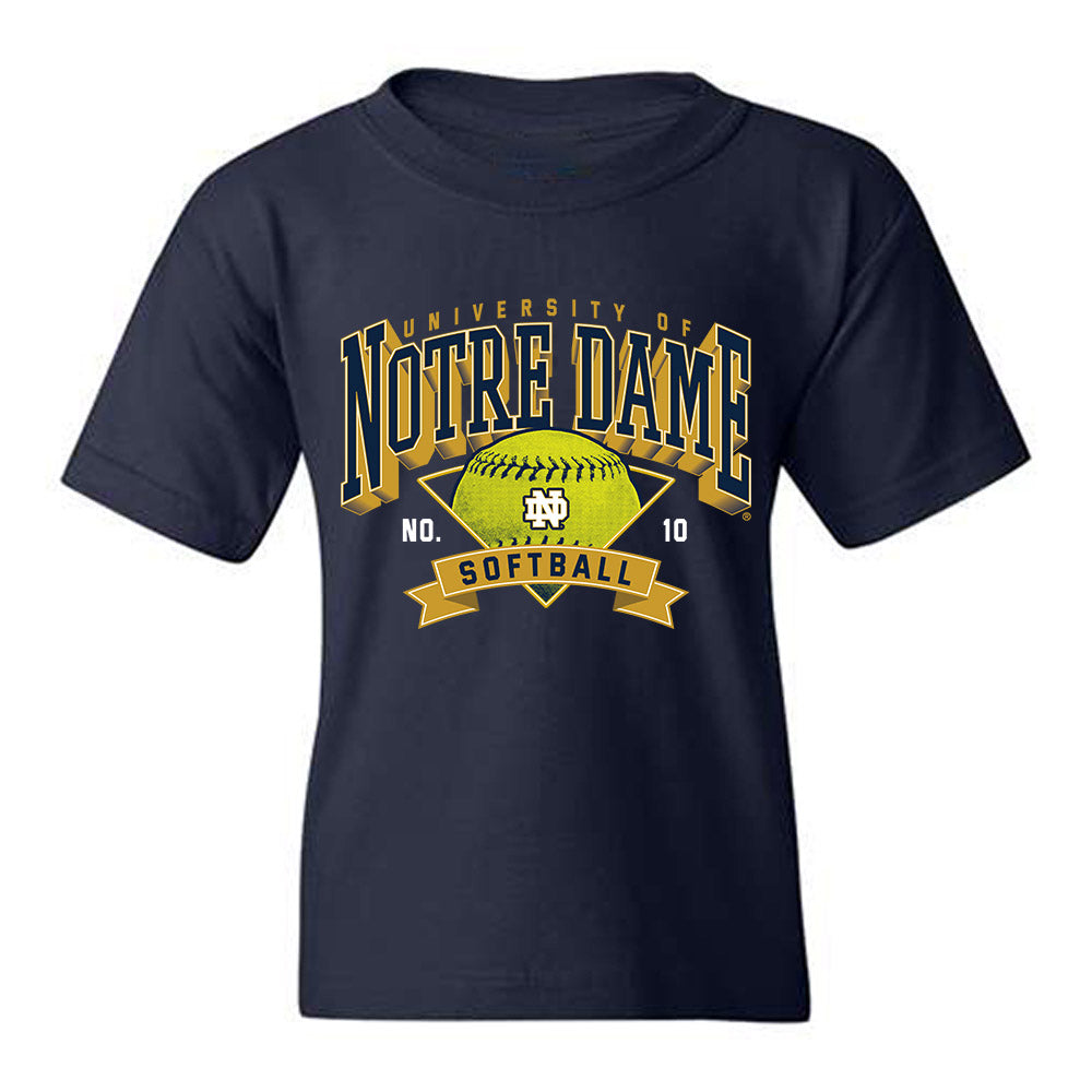 Notre Dame - NCAA Softball : Jillian Torres - Sports Shersey Youth T-Shirt-0