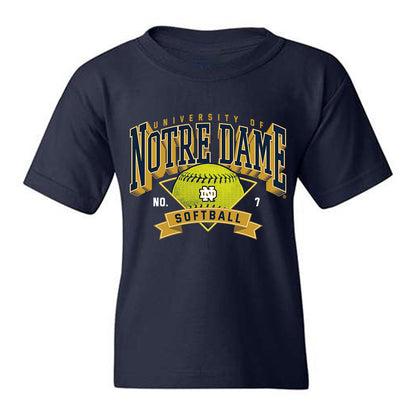 Notre Dame - NCAA Softball : Micaela Kastor - Sports Shersey Youth T-Shirt-0