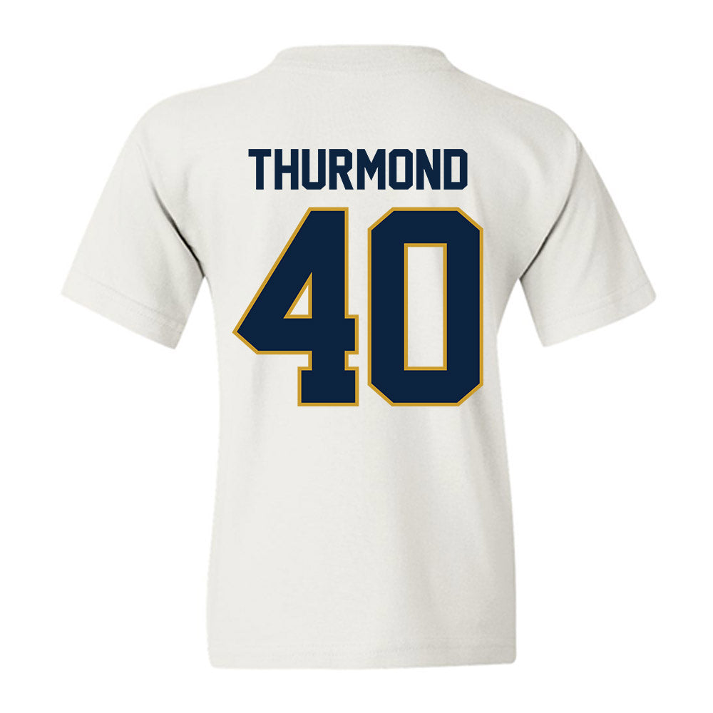 Notre Dame - NCAA Baseball : Eli Thurmond - Sports Shersey Youth T-Shirt-1