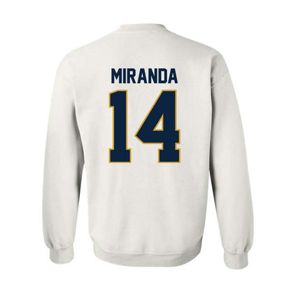 Notre Dame - NCAA Baseball : Shane Miranda - Sports Shersey Crewneck Sweatshirt-1