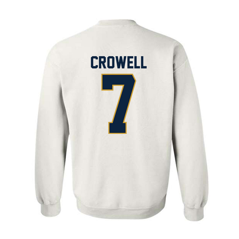 Notre Dame - NCAA Baseball : Caden Crowell - Sports Shersey Crewneck Sweatshirt-1