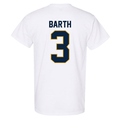 Notre Dame - NCAA Baseball : Mason Barth - Sports Shersey T-Shirt-1
