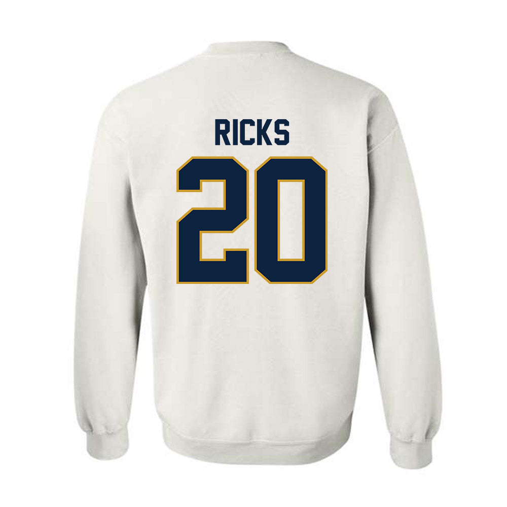Notre Dame - NCAA Baseball : Caleb Ricks - Sports Shersey Crewneck Sweatshirt-1