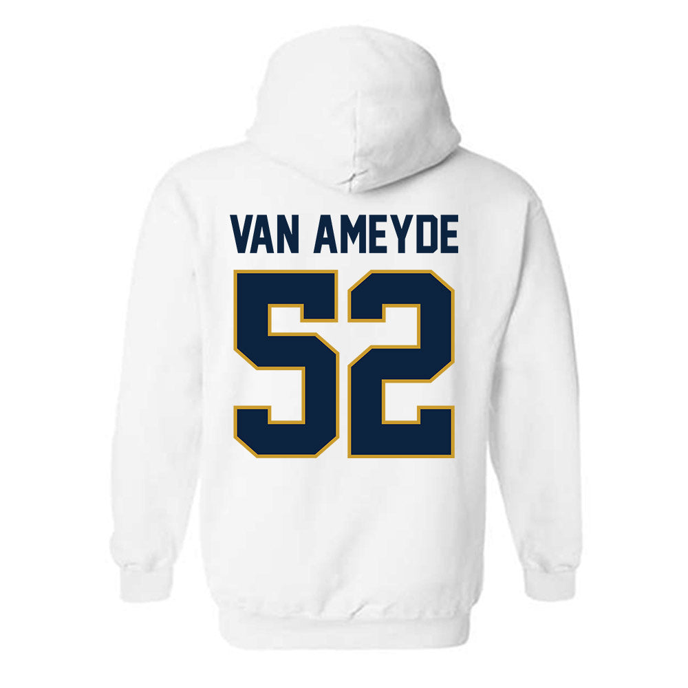 Notre Dame - NCAA Baseball : Chase Van Ameyde - Sports Shersey Hooded Sweatshirt