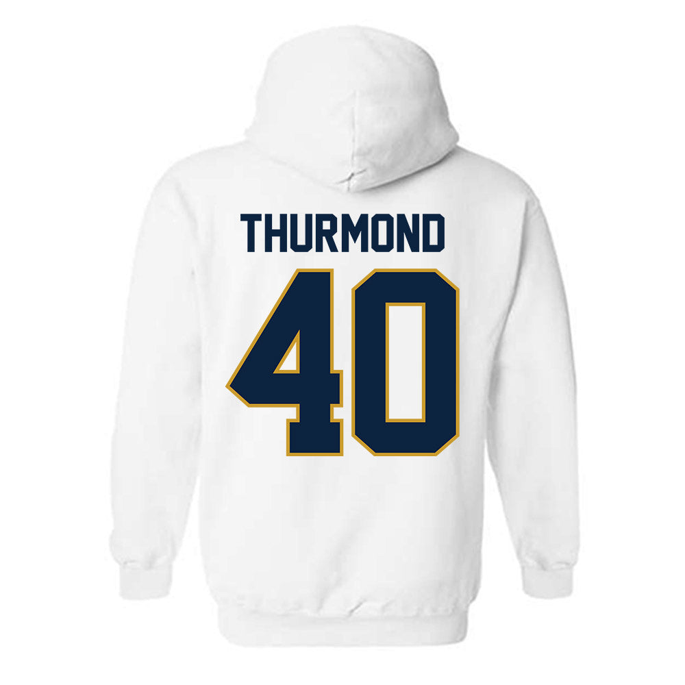 Notre Dame - NCAA Baseball : Eli Thurmond - Sports Shersey Hooded Sweatshirt-1