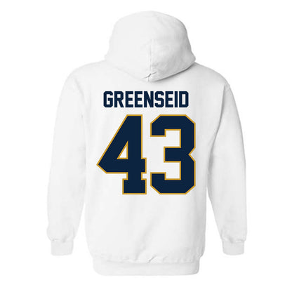 Notre Dame - NCAA Baseball : Noah Greenseid - Sports Shersey Hooded Sweatshirt