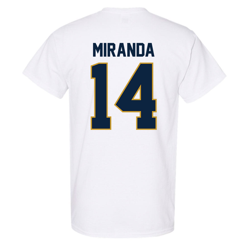 Notre Dame - NCAA Baseball : Shane Miranda - Sports Shersey T-Shirt-1