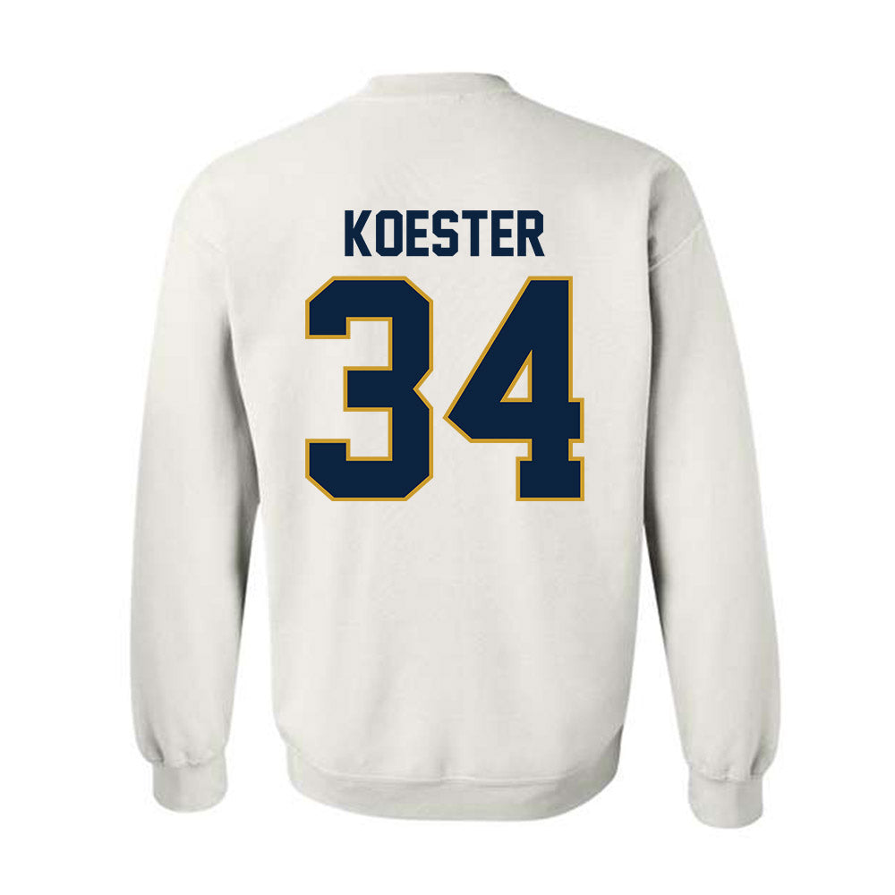 Notre Dame - NCAA Baseball : Brady Koester - Sports Shersey Crewneck Sweatshirt-1