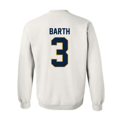 Notre Dame - NCAA Baseball : Mason Barth - Sports Shersey Crewneck Sweatshirt-1