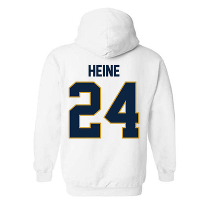 Notre Dame - NCAA Baseball : Dylan Heine - Sports Shersey Hooded Sweatshirt-1