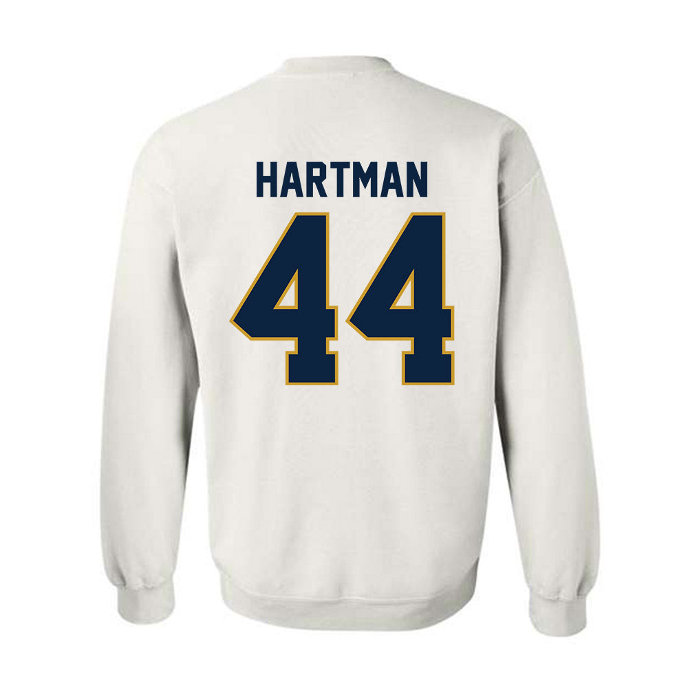 Notre Dame - NCAA Baseball : Trent Hartman - Sports Shersey Crewneck Sweatshirt-1