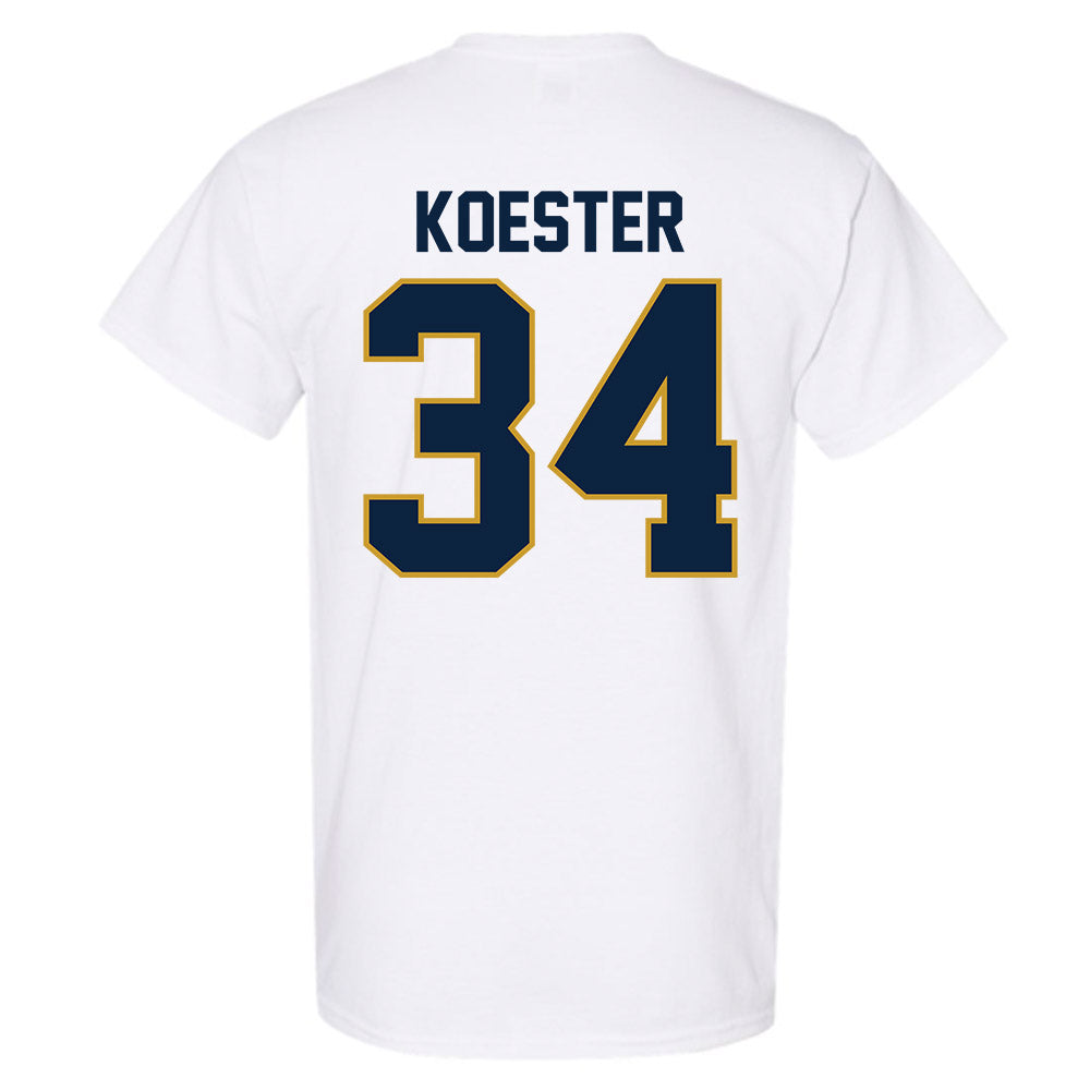 Notre Dame - NCAA Baseball : Brady Koester - Sports Shersey T-Shirt-1