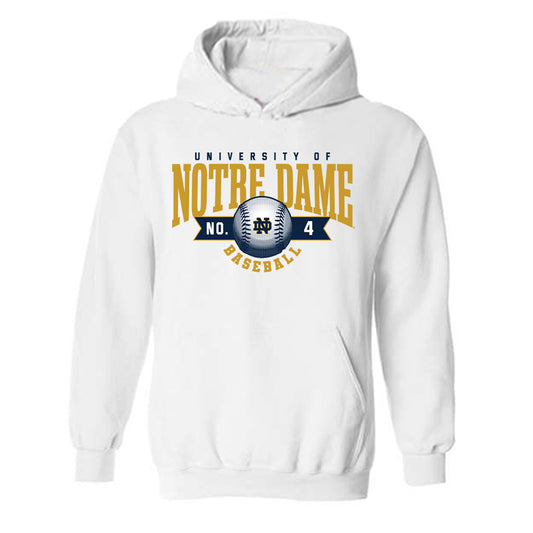 Notre Dame - NCAA Baseball : Jonathan Holt - Sports Shersey Hooded Sweatshirt