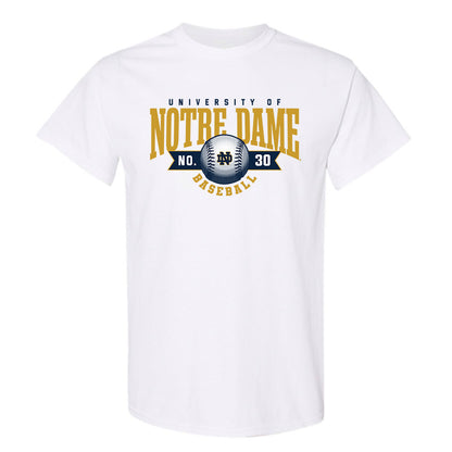 Notre Dame - NCAA Baseball : Xavier Hirsch - Sports Shersey T-Shirt-0