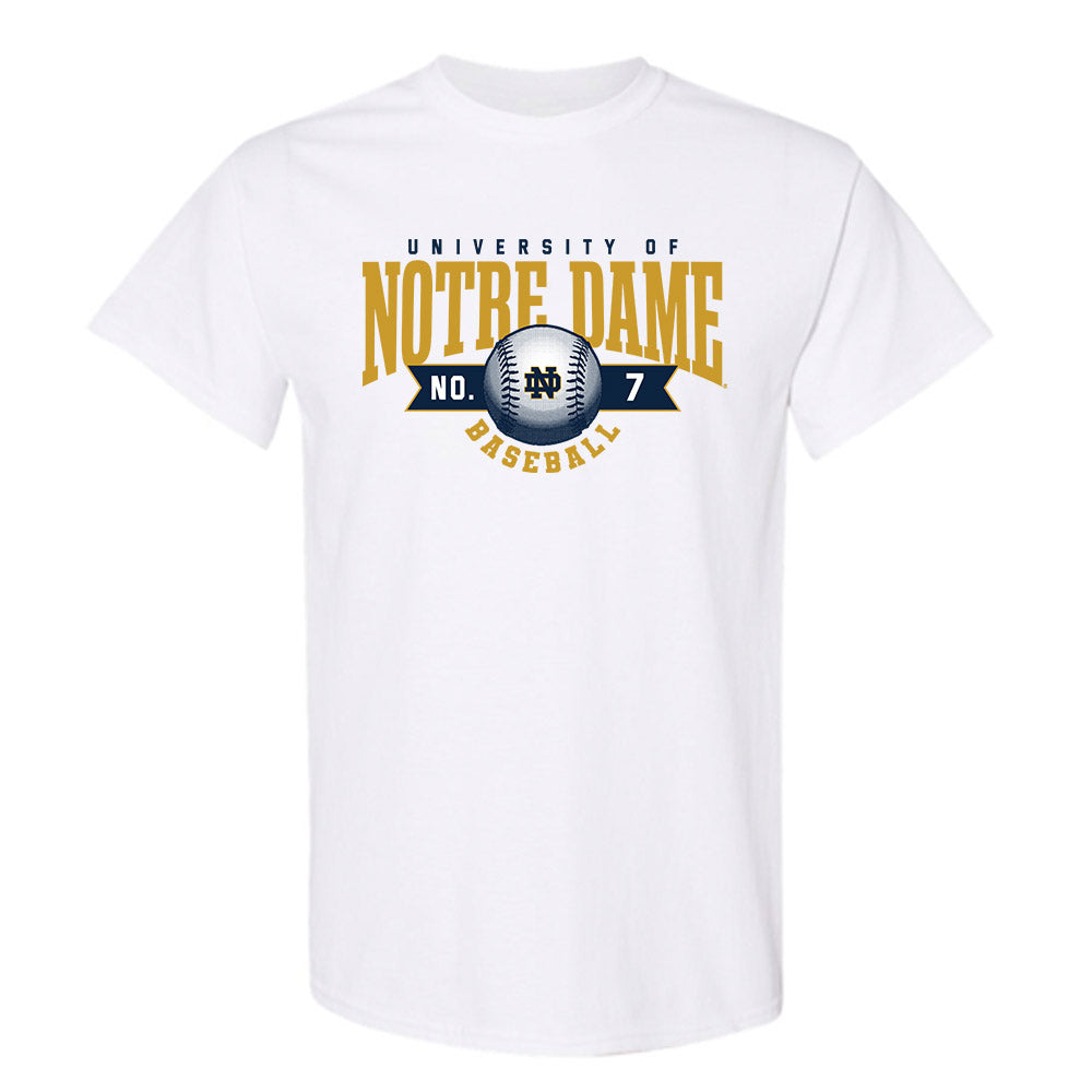Notre Dame - NCAA Baseball : Caden Crowell - Sports Shersey T-Shirt-0