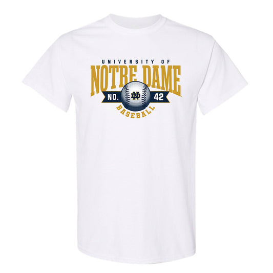 Notre Dame - NCAA Baseball : Clark Gilmore - Sports Shersey T-Shirt-0