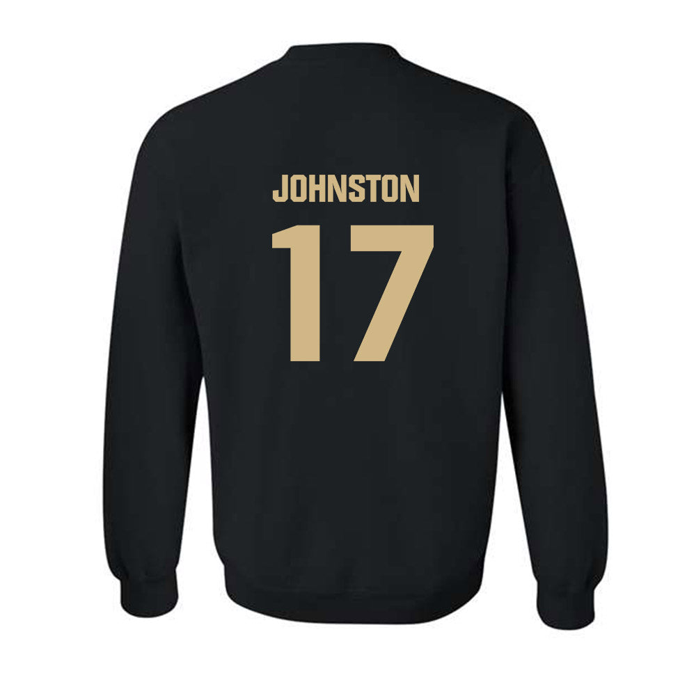 Wake Forest - NCAA Baseball : Zach Johnston - Crewneck Sweatshirt Classic Shersey