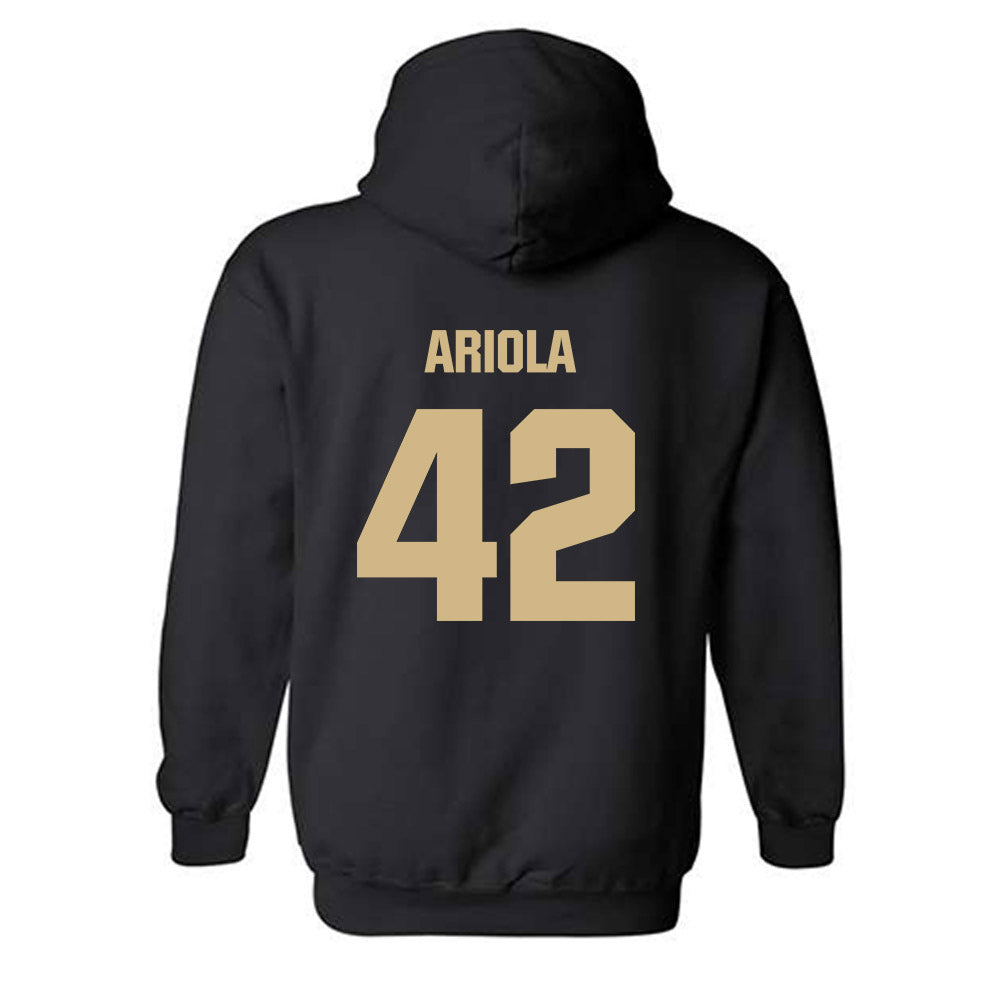 Wake Forest - NCAA Baseball : Joseph Ariola - Hooded Sweatshirt Classic Shersey