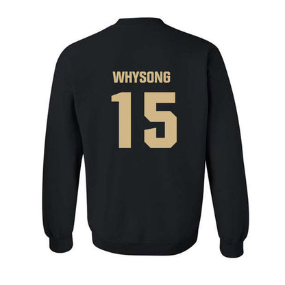 Wake Forest - NCAA Baseball : Nate Whysong - Classic Shersey Crewneck Sweatshirt-1