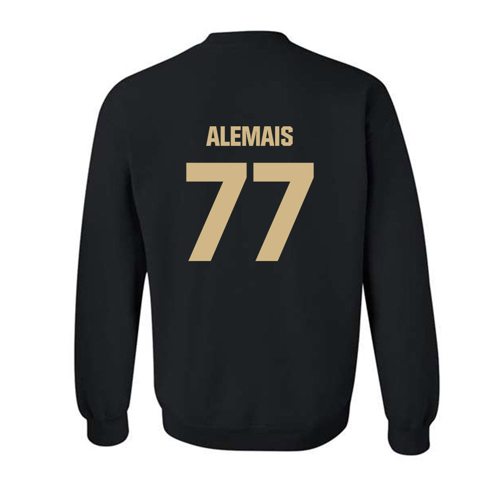 Wake Forest - NCAA Baseball : Seven Alemais - Classic Shersey Crewneck Sweatshirt-1