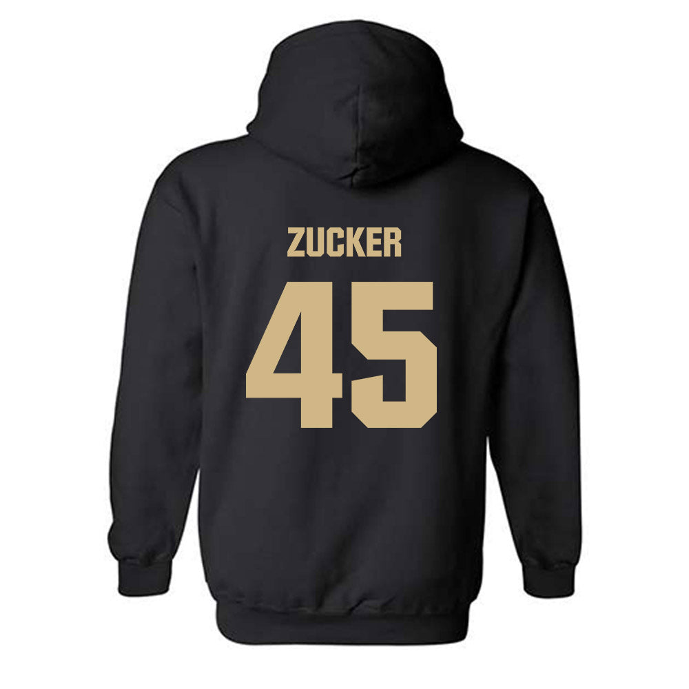 Wake Forest - NCAA Baseball : Dylan Zucker - Hooded Sweatshirt Classic Shersey