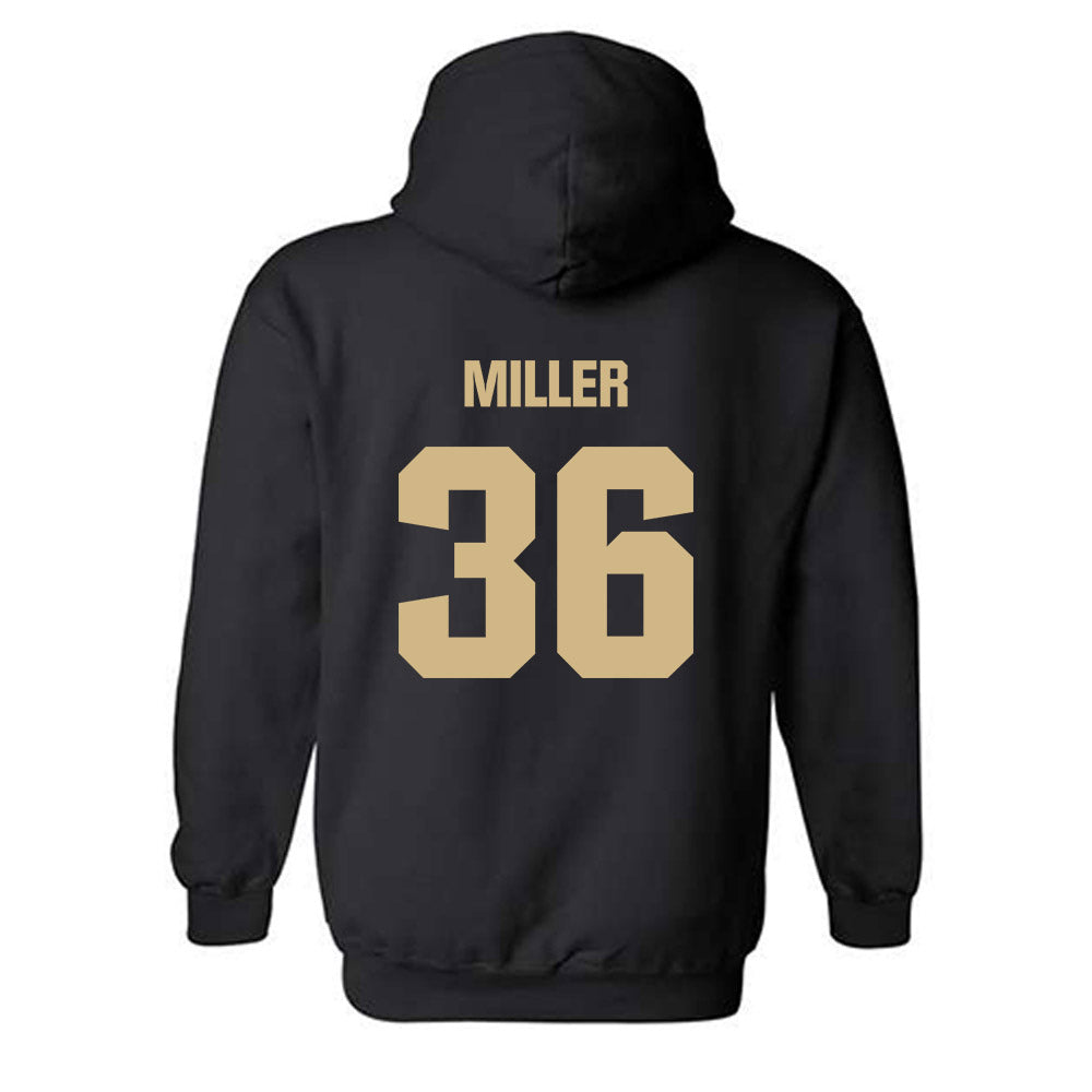 Wake Forest - NCAA Baseball : Cole Miller - Classic Shersey Hooded Sweatshirt-1