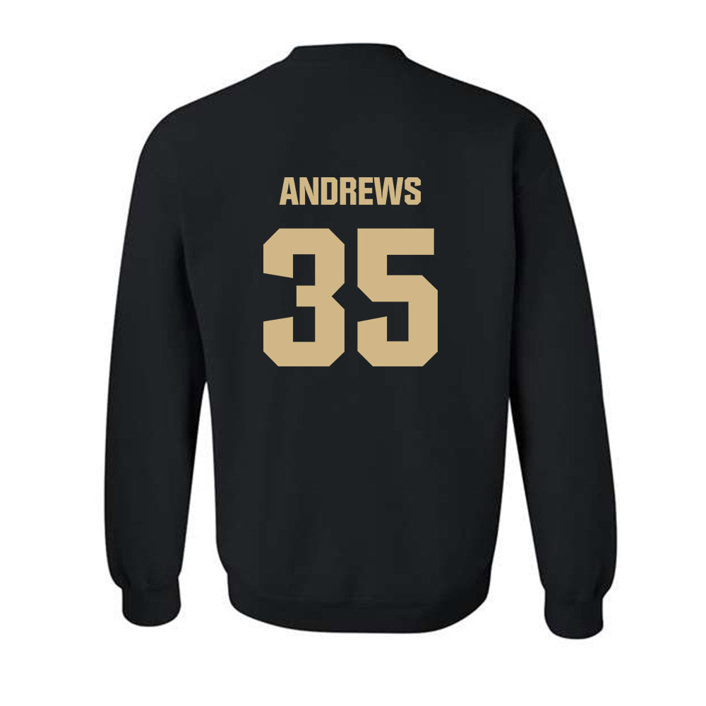 Wake Forest - NCAA Baseball : Will Andrews - Crewneck Sweatshirt Classic Shersey