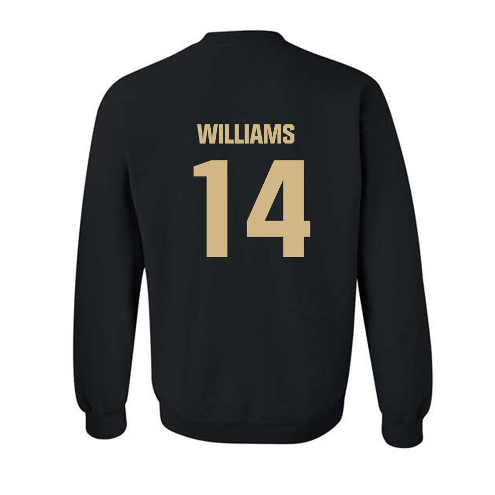 Wake Forest - NCAA Baseball : Javar Williams - Crewneck Sweatshirt Classic Shersey