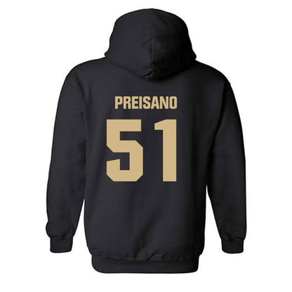 Wake Forest - NCAA Baseball : Ryan Preisano - Hooded Sweatshirt Classic Shersey