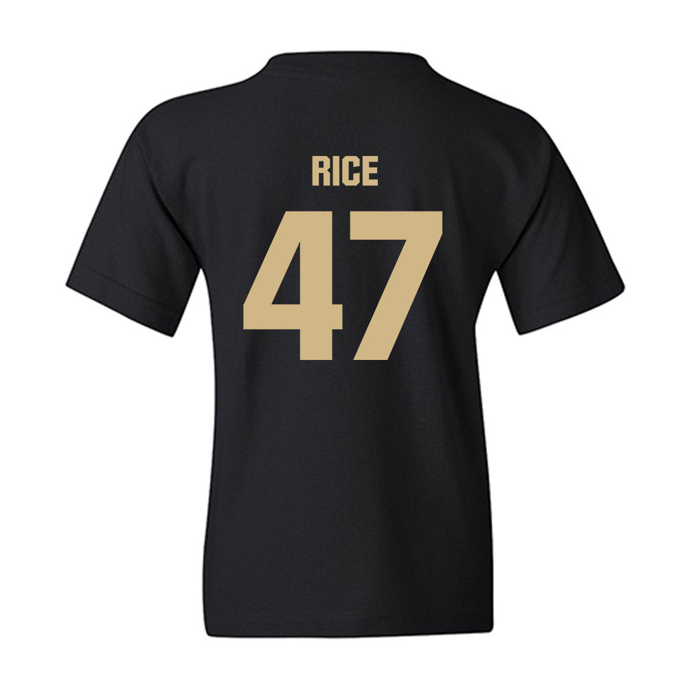 Wake Forest - NCAA Baseball : Cole Rice - Classic Shersey Youth T-Shirt-1