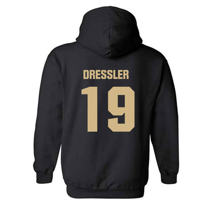 Wake Forest - NCAA Baseball : Troy Dressler - Classic Shersey Hooded Sweatshirt-1