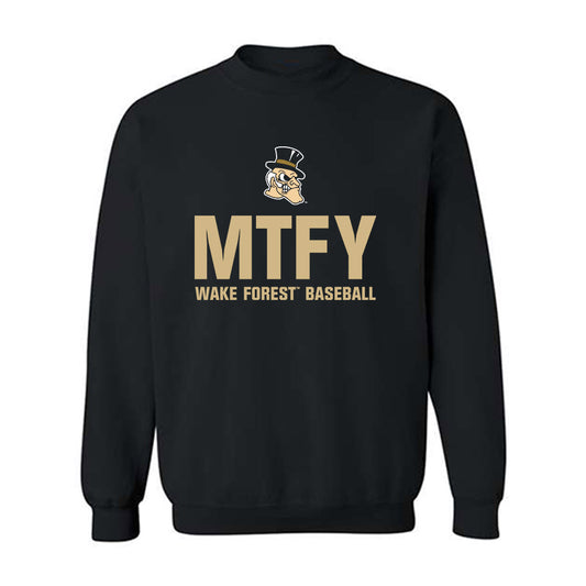 Wake Forest - NCAA Baseball : Grant Nicholson - Classic Shersey Crewneck Sweatshirt-0