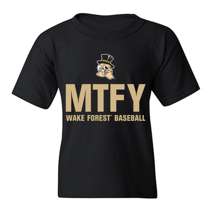 Wake Forest - NCAA Baseball : Jackson Miller - Classic Shersey Youth T-Shirt-0