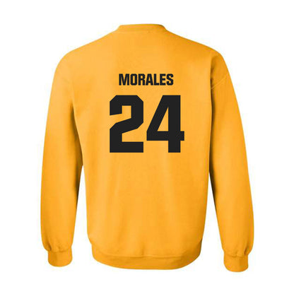 Wake Forest - NCAA Baseball : Antonio Morales - Crewneck Sweatshirt Classic Shersey