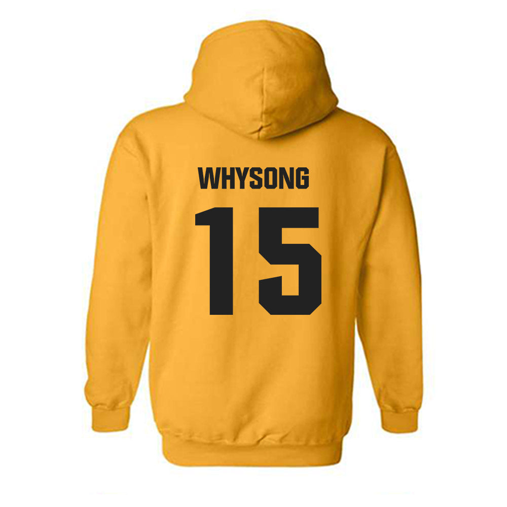 Wake Forest - NCAA Baseball : Nate Whysong - Classic Shersey Hooded Sweatshirt-1