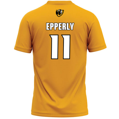 VCU - NCAA Women's Lacrosse : Kenson Epperly - Gold Lacrosse Jersey-1