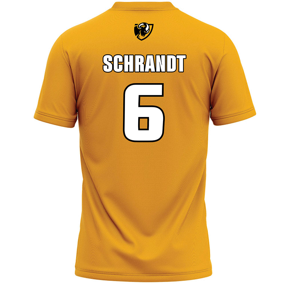 VCU - NCAA Women's Lacrosse : Bella Schrandt - Gold Lacrosse Jersey-1