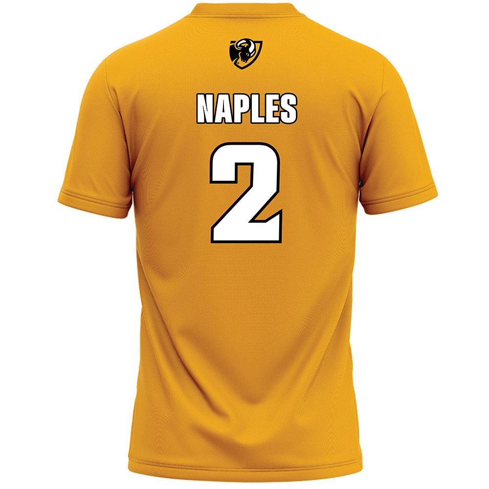 VCU - NCAA Women's Lacrosse : Gianna Naples - Gold Lacrosse Jersey-1