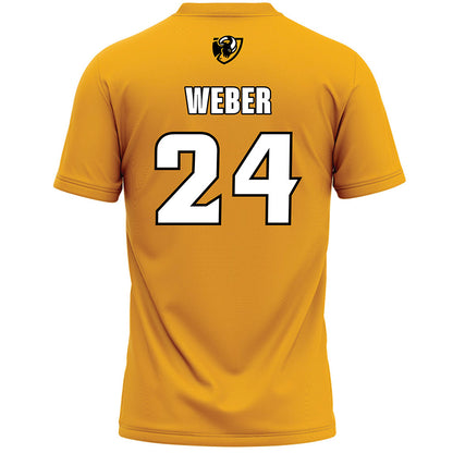 VCU - NCAA Women's Lacrosse : Chloe Weber - Gold Lacrosse Jersey-1