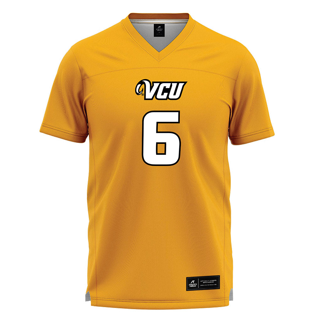 VCU - NCAA Women's Lacrosse : Bella Schrandt - Gold Lacrosse Jersey-0